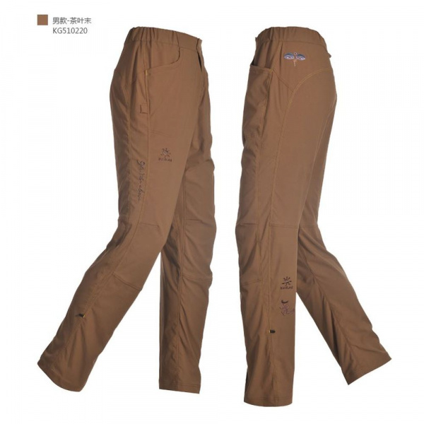 Kailas брюки 9A Stretch Quick-drying Climbing KG510220 (L, Коричневый, YL26)