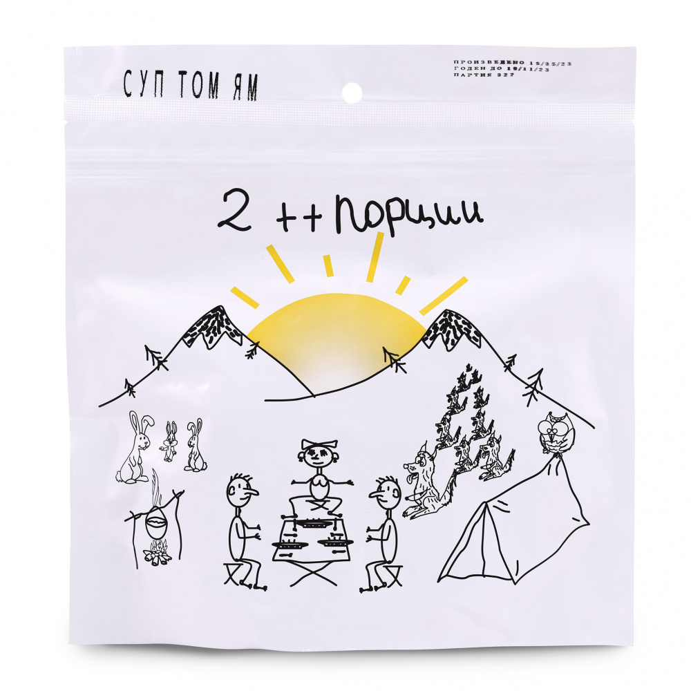 Сублимат СД Суп Том Ям 140 гр, 2 порции