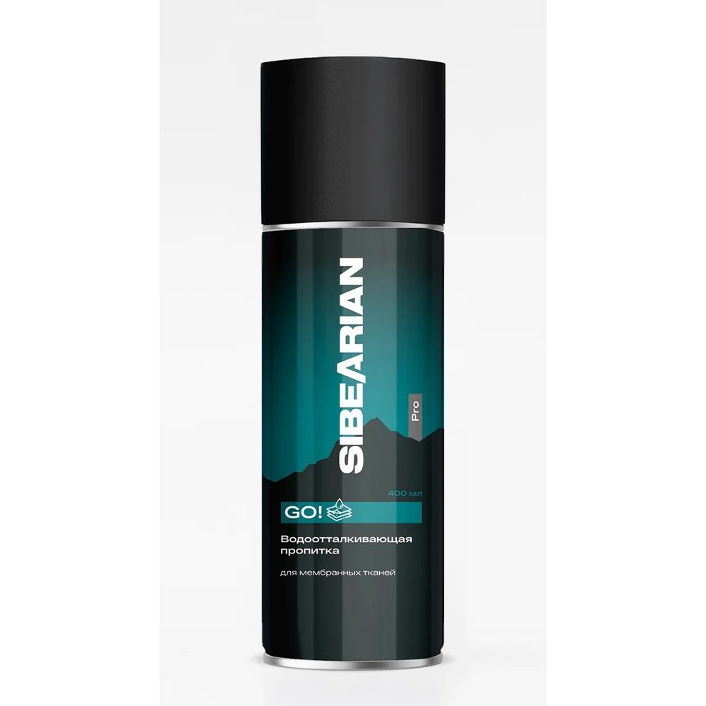 Водоотталкивающая пропитка для мембранных тканей SIBEARIAN PRO GO! (аэрозоль) 400 мл