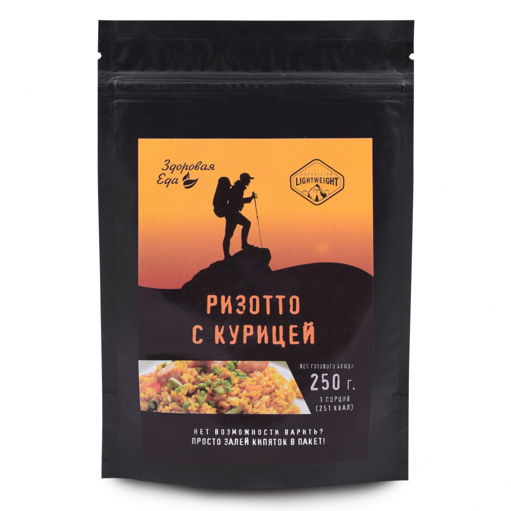 Ризотто с курицей zip 70 г (Здоровая Еда)