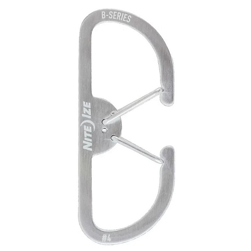 Карабин металлический NiteIze B-Series Dual Carabiner, размер 4