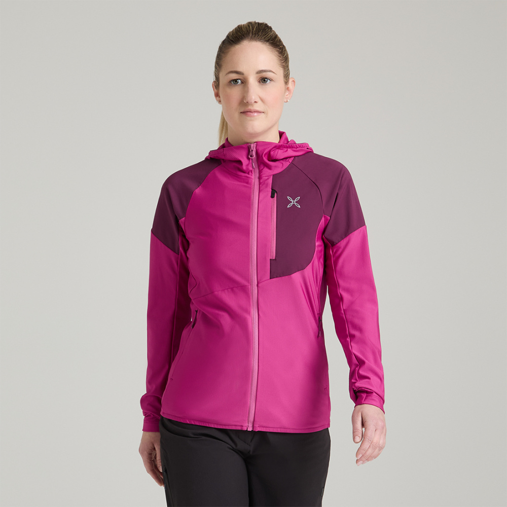Куртка женская Montura SPITZE HOODED MAGLIA WOMAN