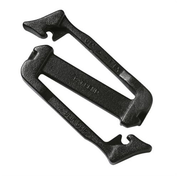 Пряжка ремонтная двухщелевая двухразъемная Duraflex 25мм, 1-06712