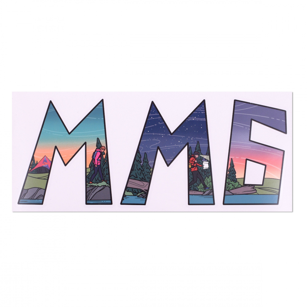 Стикер ММБ автомобильный