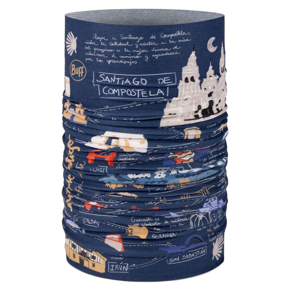 Бандана Buff CoolNet UV Camino Norte Navy