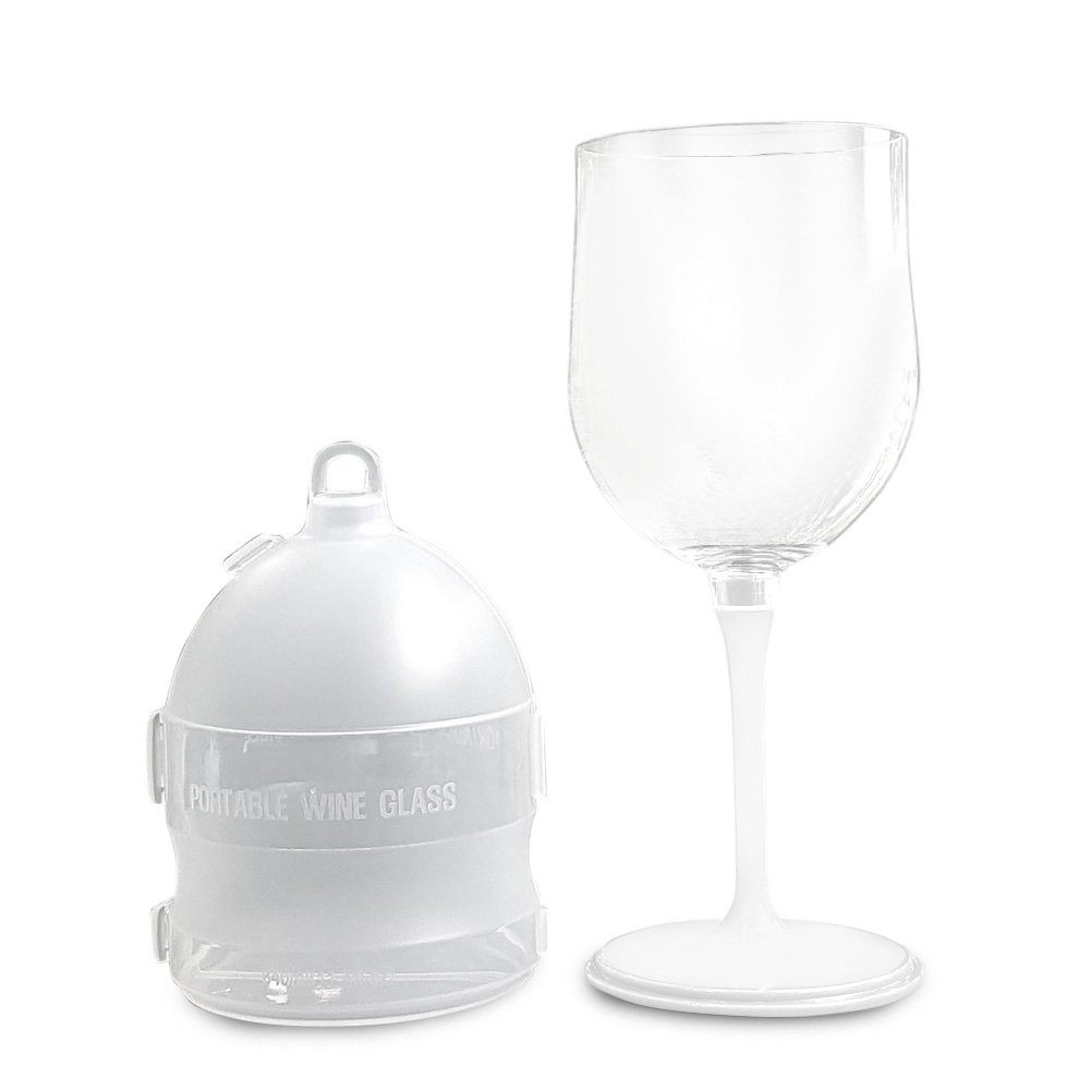 BosoKorea бокал складной Outdoor Wine PCTG320ACC в жестком чехле