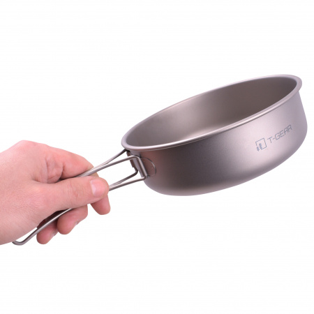 Миска с ручками титановая T-Gear Titanium Bowl 800