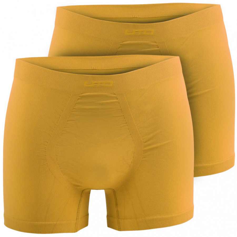 Трусы UTO Sports Nilit Softex Boxer (2шт) 922102 Pumpkin Yellow (оранжевые) XXL