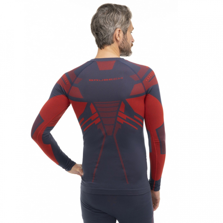 Термобелье мужское Brubeck футболка с длинным рукавом зональная DRY
