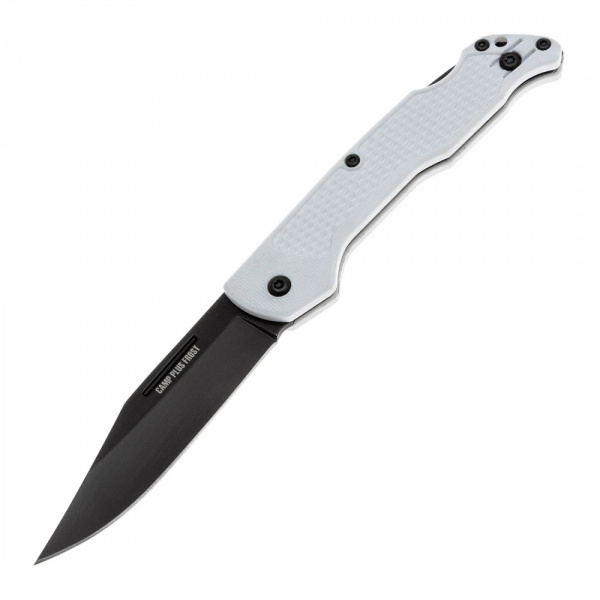 ON_4315WH Camp Plus Midnight - нож скл., синяя полимерная рукоять, черн. клинок 420