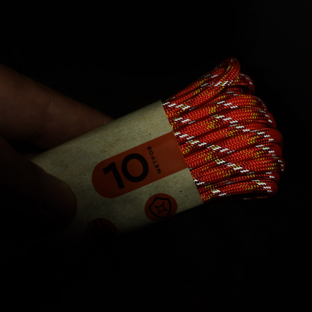 Паракорд 550 T-Gear x CORD nylon 10м световозвращающий