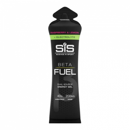 Гель энергетический SIS GEL BETA FUEL с электролитами, Малина&Лимон, 60мл
