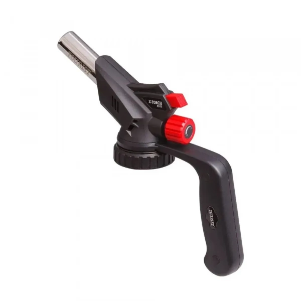 Резак газовый X-TORCH PLUS (TT-501) с пьезоподжигом, системой подогрева газа и рукояткой, Tourist