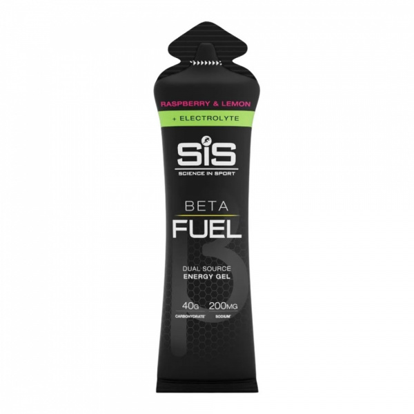 Гель энергетический SIS GEL BETA FUEL с электролитами, Малина&Лимон, 60мл