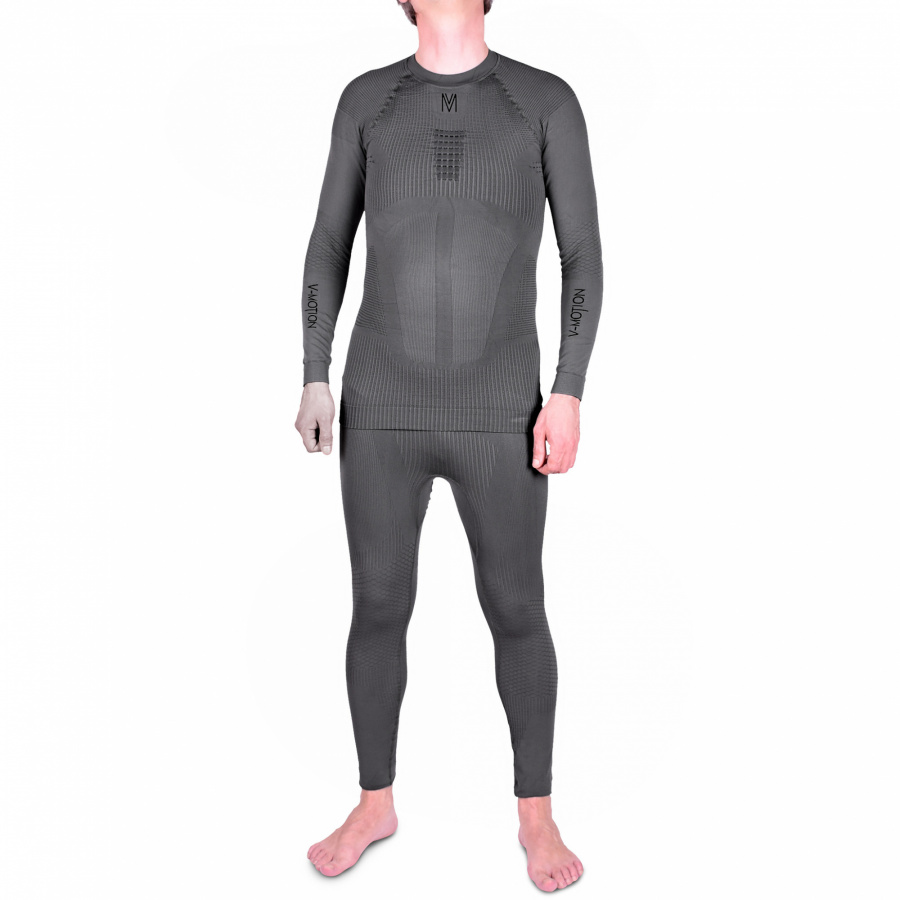 Термобелье V-Motion комплект Tactic (м) темно-серый L