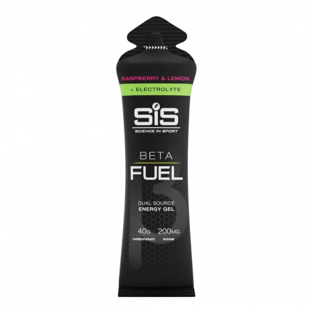 Гель энергетический SIS GEL BETA FUEL с электролитами, Малина&Лимон, 60мл