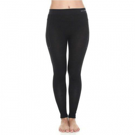 Термобелье женское Brubeck леггинсы шерсть мериноса ACTIVE WOOL