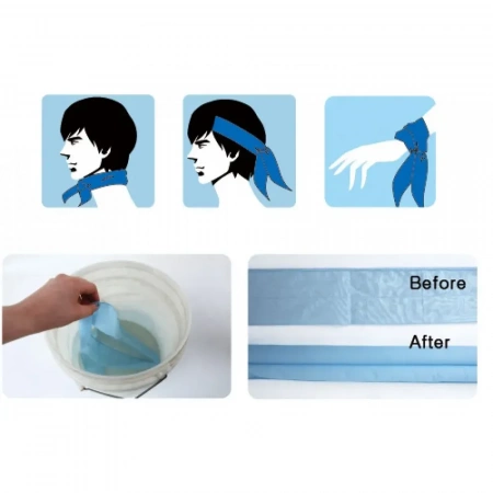 N-Rit охлаждающая полоска Ice Man Cool Scarf