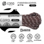 Паракорд 275 (мини) CORD nylon 10м RUS световозвращающий