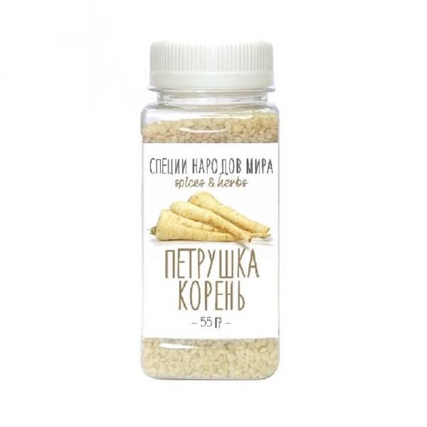 Organic Food Корень петрушки сушеный дробленый 55 гр. ПЭТ
