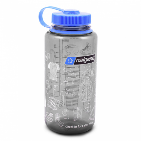 Nalgene бутылка Wide Mouth 1л Better Hiking синий
