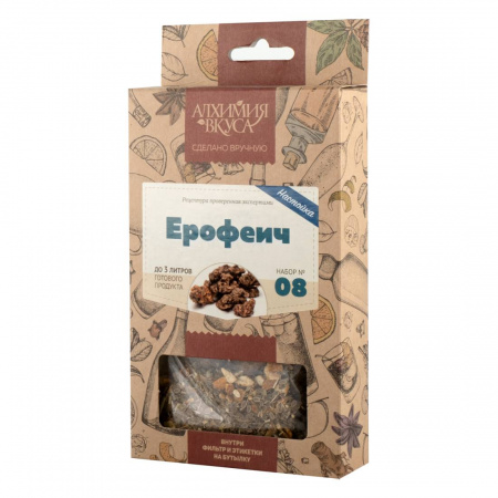 Набор для приготовления настойки Алхимия вкуса № 8 "Ерофеич", 22 г