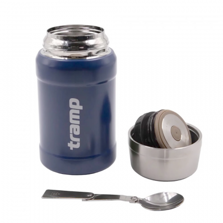 Термос Tramp с широким горлом 0,8 л с сумкой TRC-132
