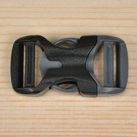 Пряжка фастекс 20 мм 1-30067/1-30136 (2 части) две регулировки Duraflex