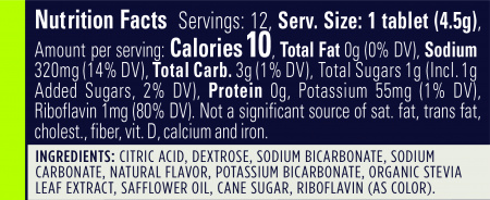 Напиток изотонический в таблетках GU HYDRATION DRINK TABS (лимон-лайм)