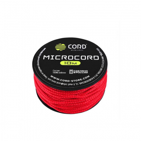 Микрокорд CORD катушка 10м (red)