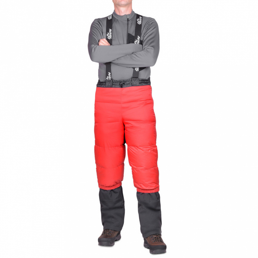 Шорты-самосбросы пуховые BVN Дыхтау-3 красные 52/176