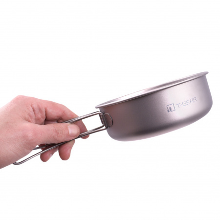Миска с ручками титановая T-Gear Titanium Bowl 650