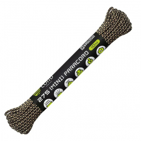 Паракорд 275 (мини) CORD nylon 10м RUS (sand snake)