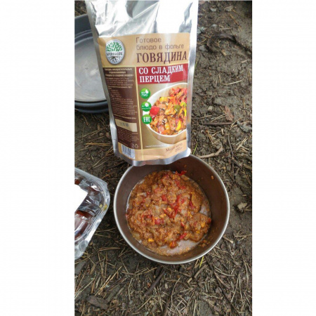 Готовое блюдо Говядина со сладким перцем 250 г. (Кронидов)