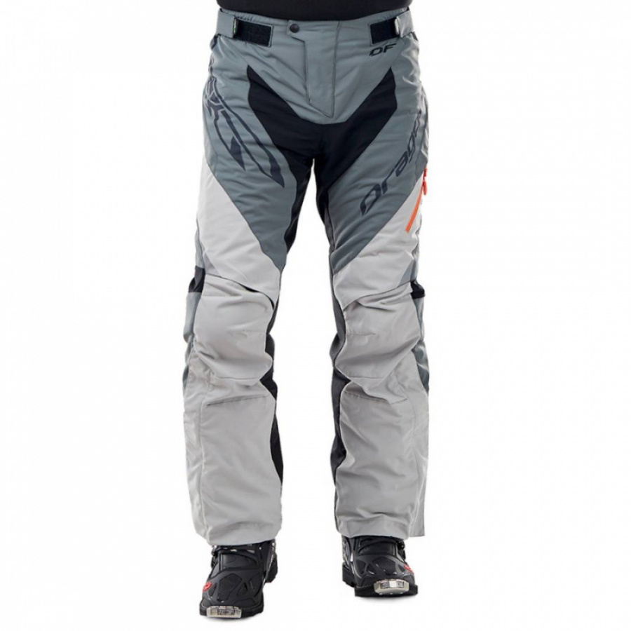 Dragonfly Штаны Эндуро Freeride DF Grey-Orange (M)