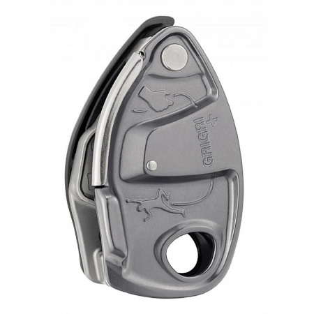Страховочное устройство Petzl GriGri Plus серое