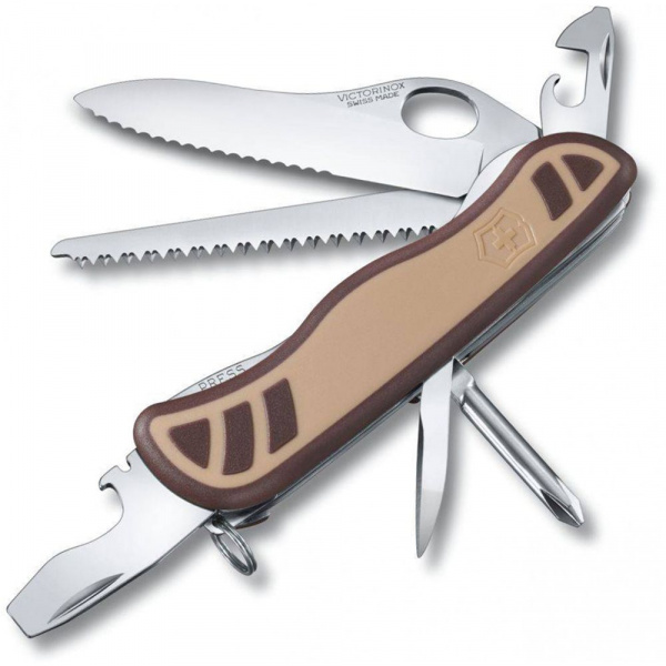 Нож перочинный Victorinox Trailmaster (0.8461.MWC941) 111мм 10функций камуфляж пустыни карт.коробка