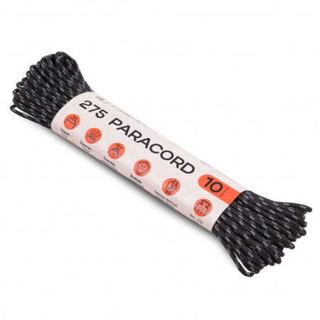 Паракорд 275 T-Gear x CORD nylon 10м световозвращающий