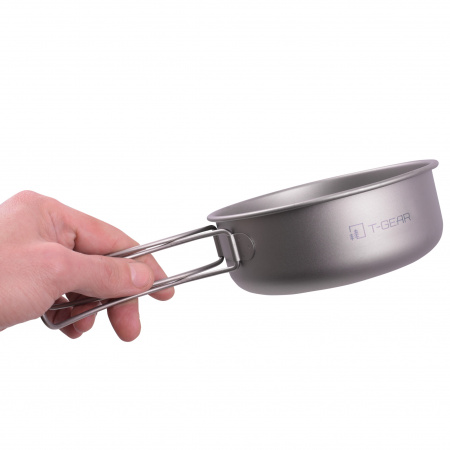 Миска с ручками титановая T-Gear Titanium Bowl 550