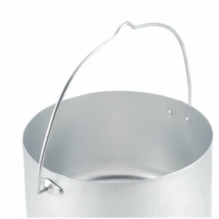 Котелок костровой цилиндрический 3 л, алюм. (Следопыт)