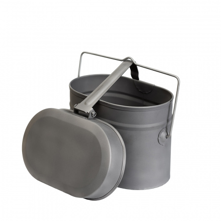 Котелок солдатский 1,7 л. (титан) (Роза ветров)