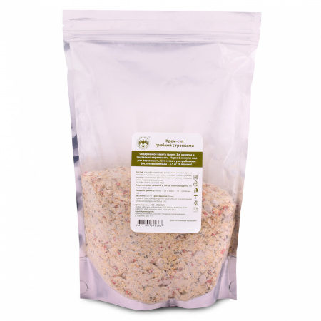 Крем-суп Грибной картофельный с гренками 500г, СПЕЦПИТ