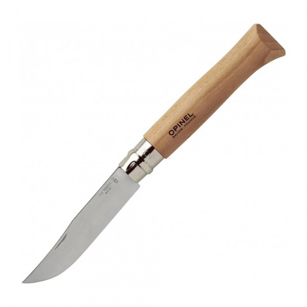 Нож Opinel №12, нержавеющая сталь, бук, 1084