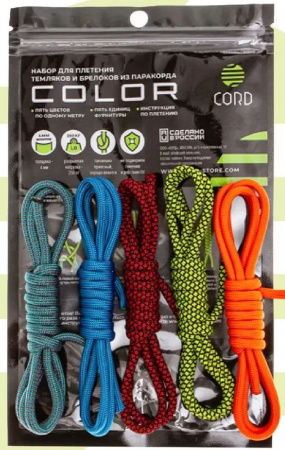 Наборы для плетения темляков из паракорда COLOR