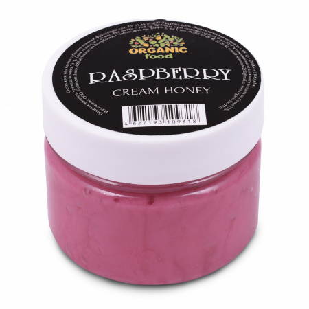 Organic Food Крем-мед с Малиной, 160 гр