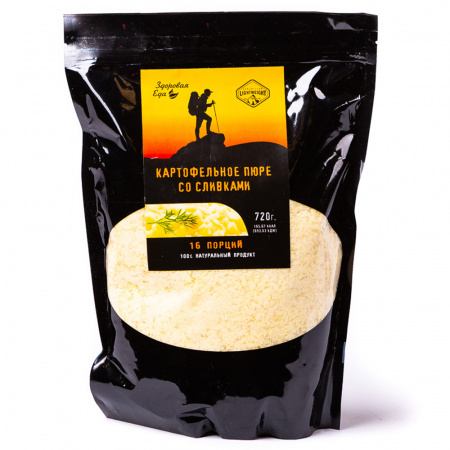 Картофельное пюре со сливками 720 г (Здоровая Еда)