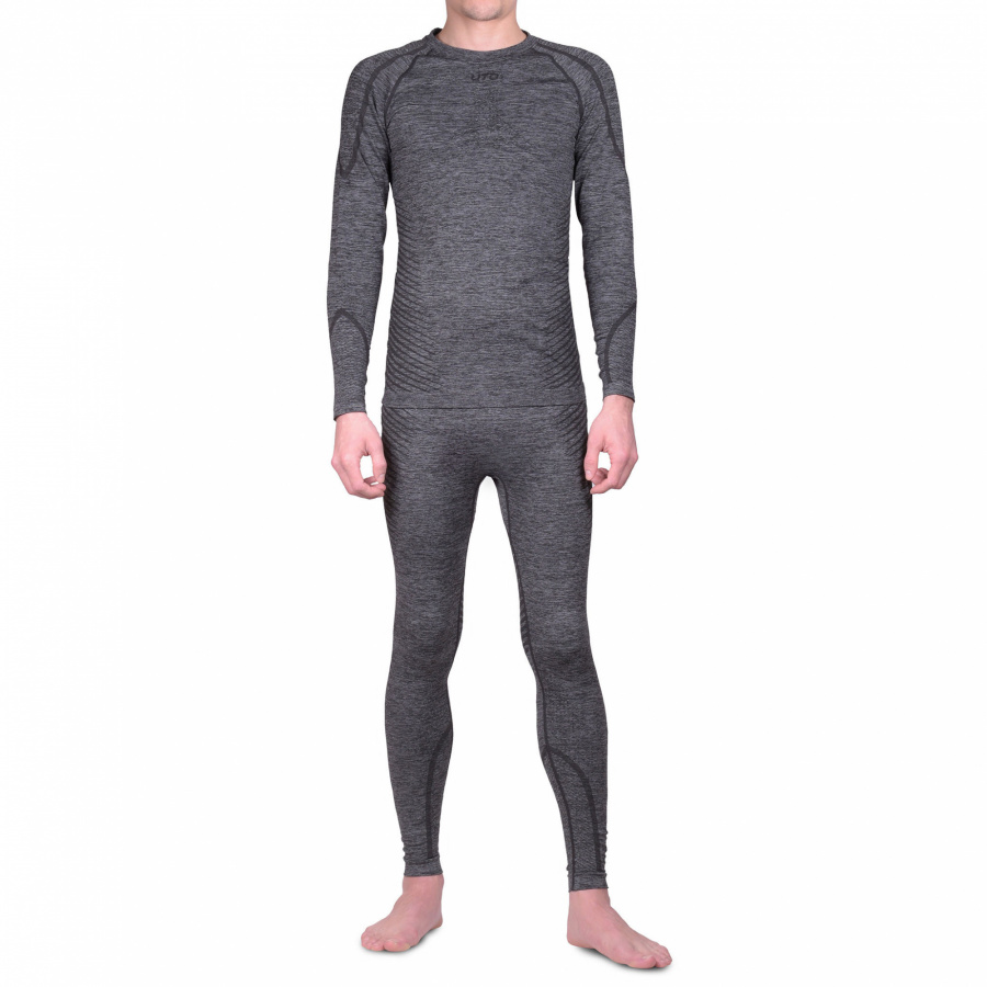 Термобелье комплект UTO Outdoor Sports Without Dyeing 943103 Темно-серое L