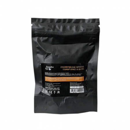 Мороженое сублимированное пломбир, брикет на вафлях (30 гр.) (Здоровая Еда)