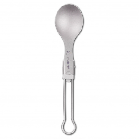 Складная ложка титановая T-Gear Titanium Folding Spoon