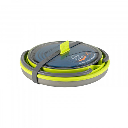 Sea to Summit набор складной посуды X-Set 11(чайник X-Pot Kettle 1.3l, две кружки X-Mug 480ml)